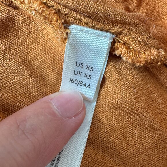 Free People “Cross of Sunlight” Mini Dress – Inca Gold – Size XS (Worn Once) 💛 - Picture 10 of 10